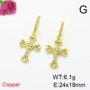 Fashion Copper Earrings  F6E404187ahjb-L035