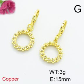 Fashion Copper Earrings  F6E404189vbnl-L035
