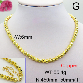 Fashion Copper Necklace  F6N200240vhha-L017