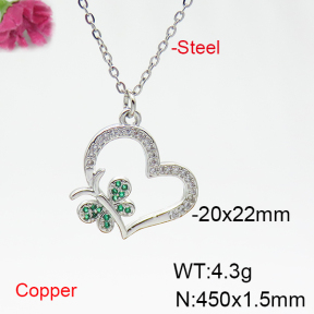 Fashion Copper Necklace  F6N404817vbnb-L035