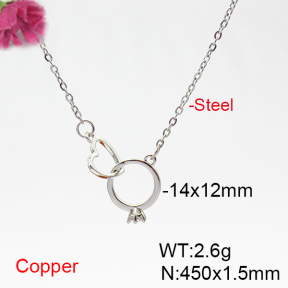 Fashion Copper Necklace  F6N404851ablb-L035