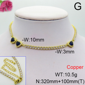 Fashion Copper Necklace  F6N404852vhmv-L017