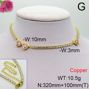 Fashion Copper Necklace  F6N404855vhmv-L017