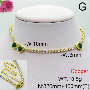 Fashion Copper Necklace  F6N404857vhmv-L017