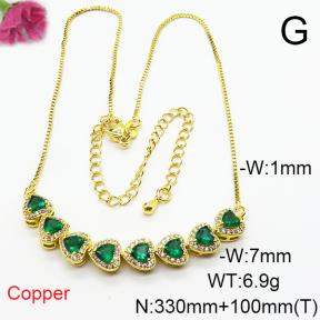 Fashion Copper Necklace  F6N404860ahlv-L017