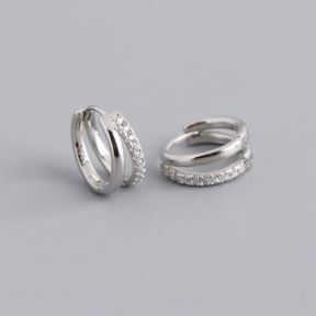 925 Silver Earrings  WT:2.64g  6.5*13mm  JE2791aiov-Y10  YH1401