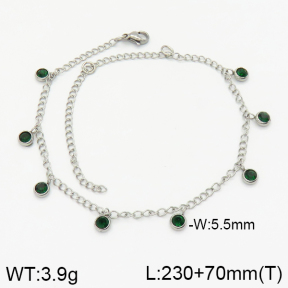 Stainless Steel Anklets  2A9000721ablb-226