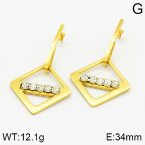 Stainless Steel Earrings  2E4001611ablb-618