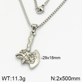 Stainless Steel Necklace  2N2001813bbov-256