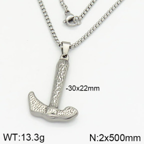 Stainless Steel Necklace  2N2001821bbov-256