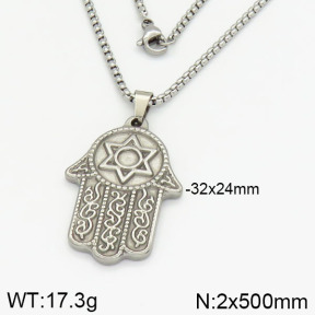 Stainless Steel Necklace  2N2001823bbov-256