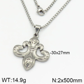 Stainless Steel Necklace  2N2001826bbov-256