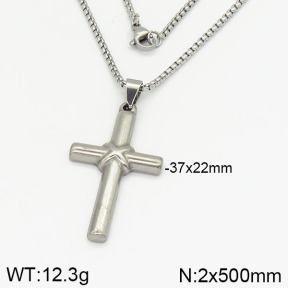 Stainless Steel Necklace  2N2001827bbov-256