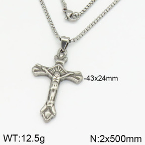 Stainless Steel Necklace  2N2001828bbov-256