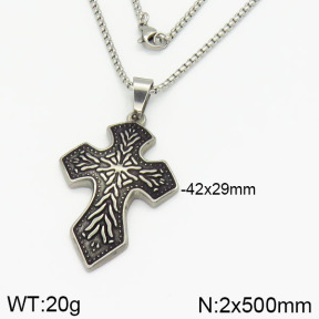 Stainless Steel Necklace  2N2001830vbpb-256