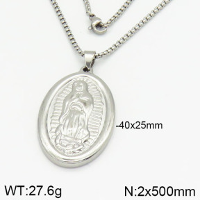 Stainless Steel Necklace  2N2001831bbov-256