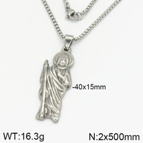 Stainless Steel Necklace  2N2001832bbov-256