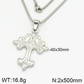 Stainless Steel Necklace  2N2001833bbov-256