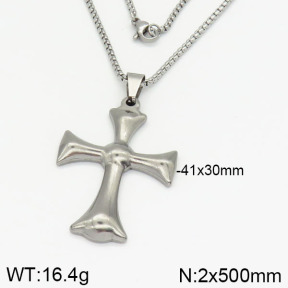 Stainless Steel Necklace  2N2001834bbov-256