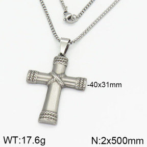 Stainless Steel Necklace  2N2001837abol-256