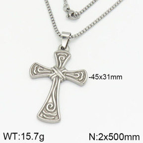 Stainless Steel Necklace  2N2001839bbov-256