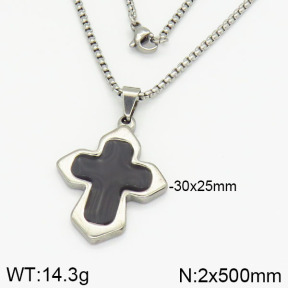 Stainless Steel Necklace  2N2001840bbov-256