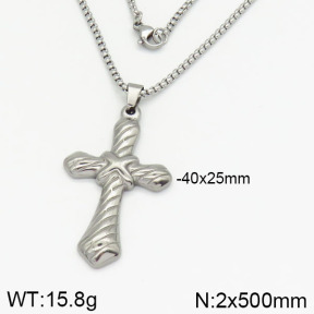 Stainless Steel Necklace  2N2001841bbov-256