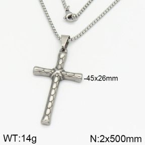 Stainless Steel Necklace  2N2001843bbov-256