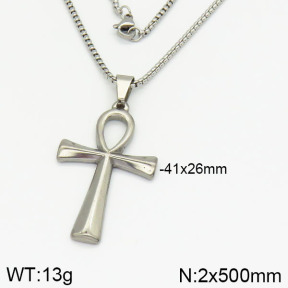 Stainless Steel Necklace  2N2001848bbov-256