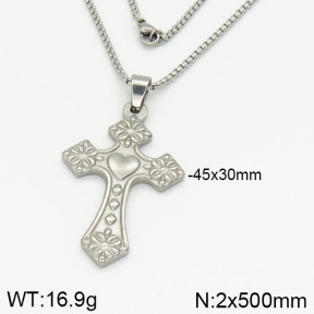 Stainless Steel Necklace  2N2001850bbov-256
