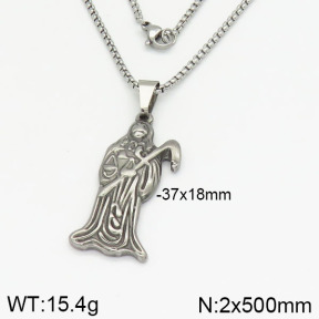 Stainless Steel Necklace  2N2001852bbov-256