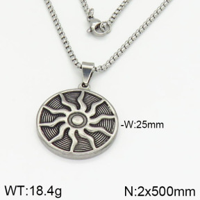 Stainless Steel Necklace  2N2001853bbov-256