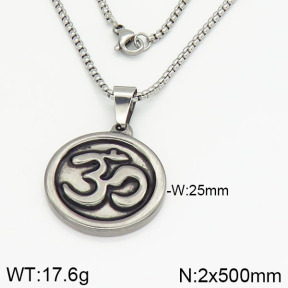 Stainless Steel Necklace  2N2001854bbov-256