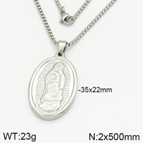Stainless Steel Necklace  2N2001859bbov-256