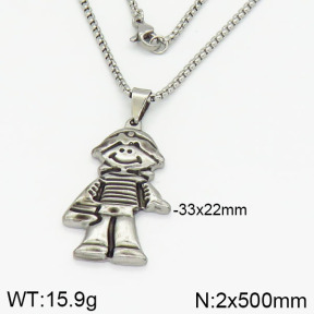 Stainless Steel Necklace  2N2001860abol-256