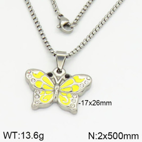 Stainless Steel Necklace  2N3000780bbov-256