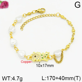 Fashion Copper Bracelet  F2B300308bhia-J119