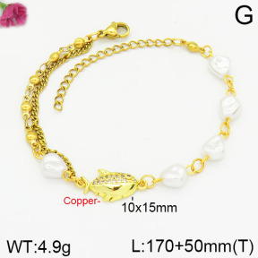 Fashion Copper Bracelet  F2B300309bhia-J119