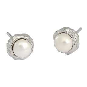 925 Silver Earrings  WT:1.9g  7.5mm  JE2907bihj-Y18  EB089