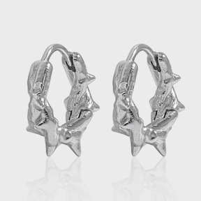 925 Silver Earrings  WT:3.6g  15*4mm  JE2917ajio-Y18  ET541