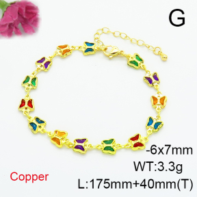 Fashion Copper Bracelet  F6B405459vbnl-L035