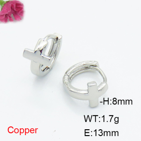 Fashion Copper Earrings  F6E200207bbml-L035