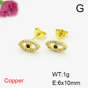 Fashion Copper Earrings  F6E404193vbnb-L035