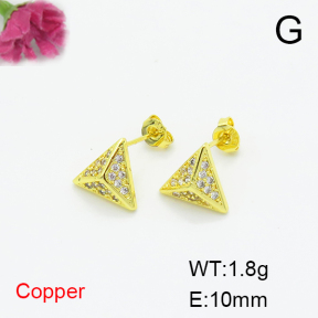 Fashion Copper Earrings  F6E404196bbov-L035
