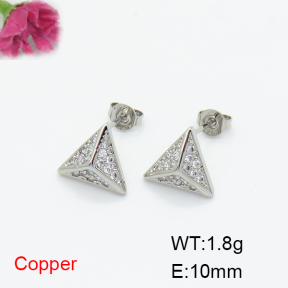 Fashion Copper Earrings  F6E404197bbov-L035