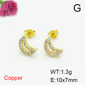 Fashion Copper Earrings  F6E404199bbov-L035