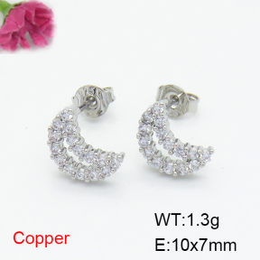 Fashion Copper Earrings  F6E404200bbov-L035