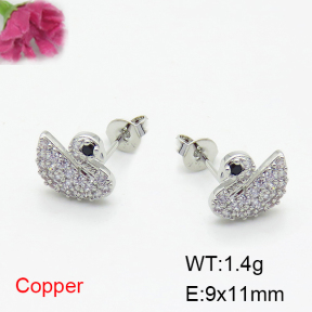 Fashion Copper Earrings  F6E404202bbov-L035