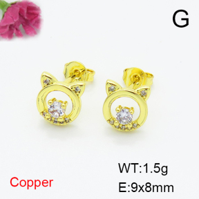 Fashion Copper Earrings  F6E404209vbnb-L035