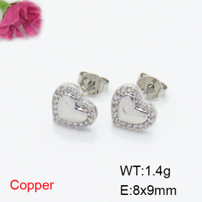 Fashion Copper Earrings  F6E404216bbov-L035